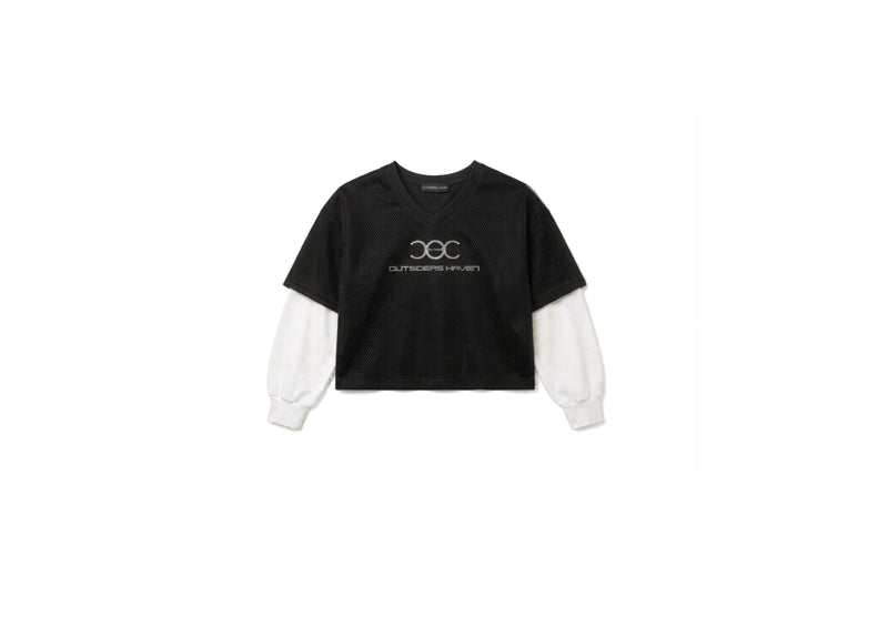 Void Black - Mesh Long sleeve T-shirt